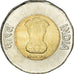 Münze, INDIA-REPUBLIC, 20 Rupees, 2022, 75th Year of Independence, UNZ