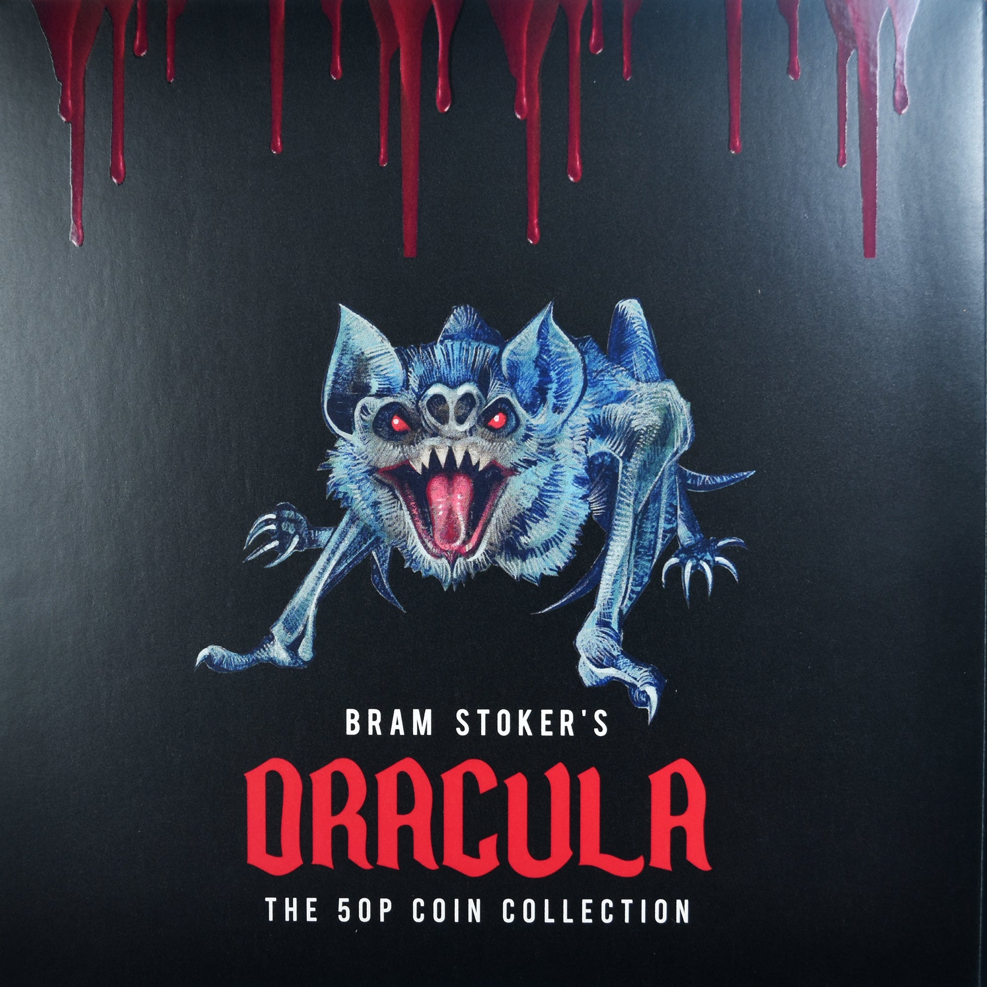 Coin, Gibraltar, Set 5 Monnaies.FDC, 2022, DRACULA BU, MS(65-70)