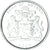 Coin, Guyana, 100 Dollars, 2020, 50 ans de la République.colorized., MS(63)