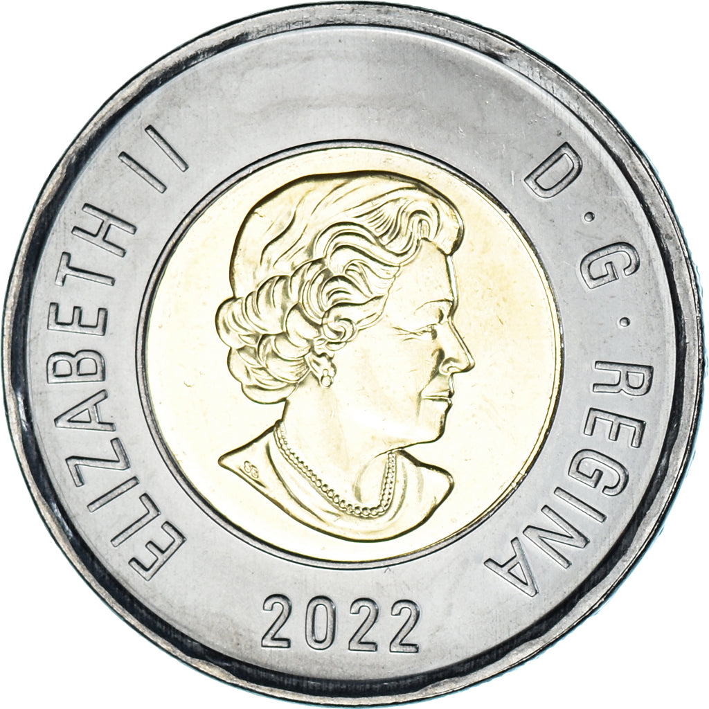 Coin, Canada, 2 Dollars, 2022, Royal Canadian Mint, Posthume Hommage solennel à