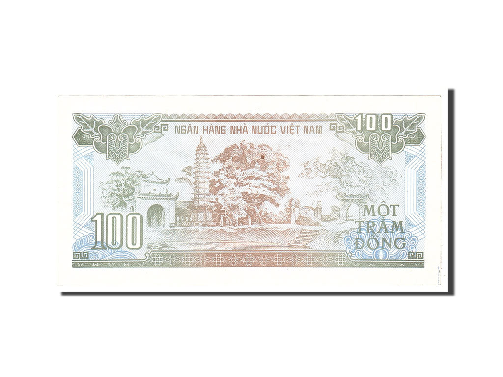 Banconote, Vietnam, 100 D<ox>ng, 1991, KM:105a, Undated, BB+