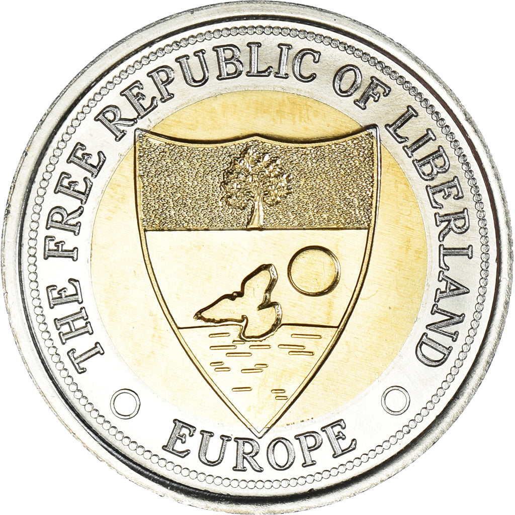 Moneda, Eurozone, 10 merits, 2023, LIBERLAND, SC, Bimetálico