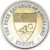 Coin, Eurozone, 10 merits, 2023, LIBERLAND, MS(63), Bi-Metallic