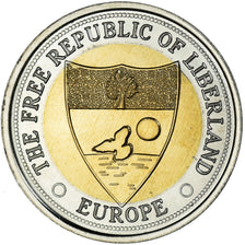 Munten, Eurozone, 10 merits, 2023, LIBERLAND, UNC-, Bi-Metallic