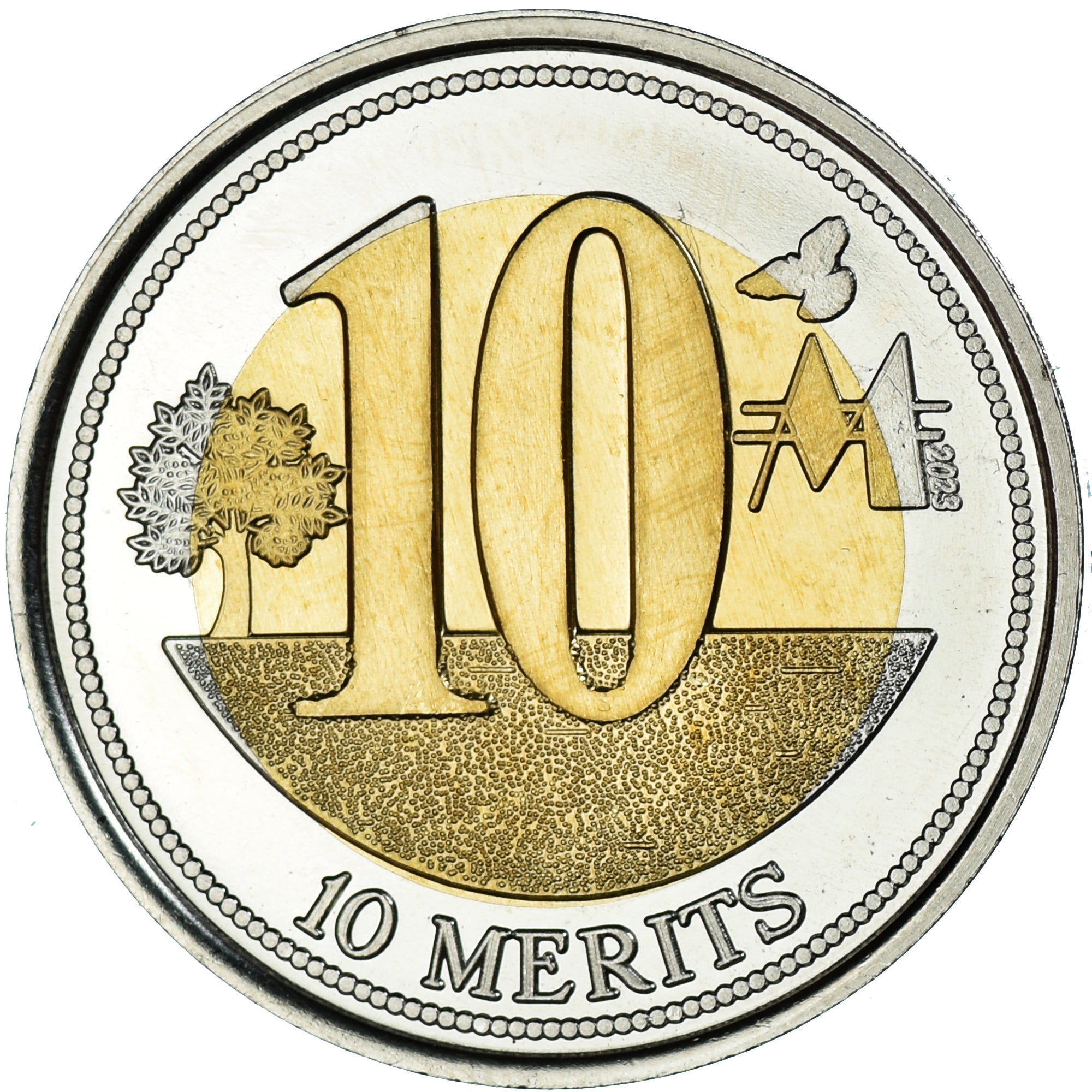 Munten, Eurozone, 10 merits, 2023, LIBERLAND, UNC-, Bi-Metallic