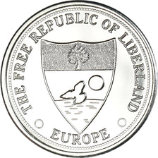Coin, Eurozone, 5 Merits, 2017, LIBERLAND, MS(63), Nickel