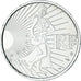 France, 10 Euro, 2009, Semeuse, MS(63), Silver, KM:1580