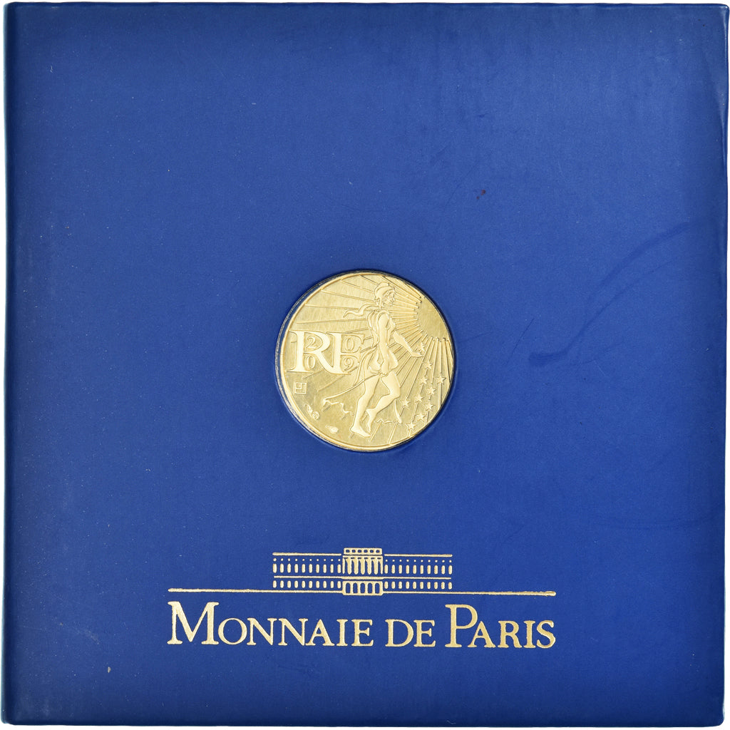 Frankrijk, 100 Euro, Monnaie de Paris, La Semeuse, 2009, Paris, FDC, FDC, Goud
