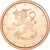 Moneta, Finlandia, 2 Euro Cent, 2004, Vantaa, MS(63), Miedź platerowana stalą
