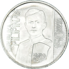 Coin, Philippines, Piso, 2016, Artemio Ricarte, MS(63), Acier plaqué nickel