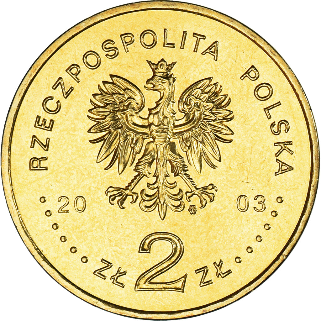 Münze, Polen, 2 Zlote, 2003, Warsaw, Petroleum and Gas Industry 150th
