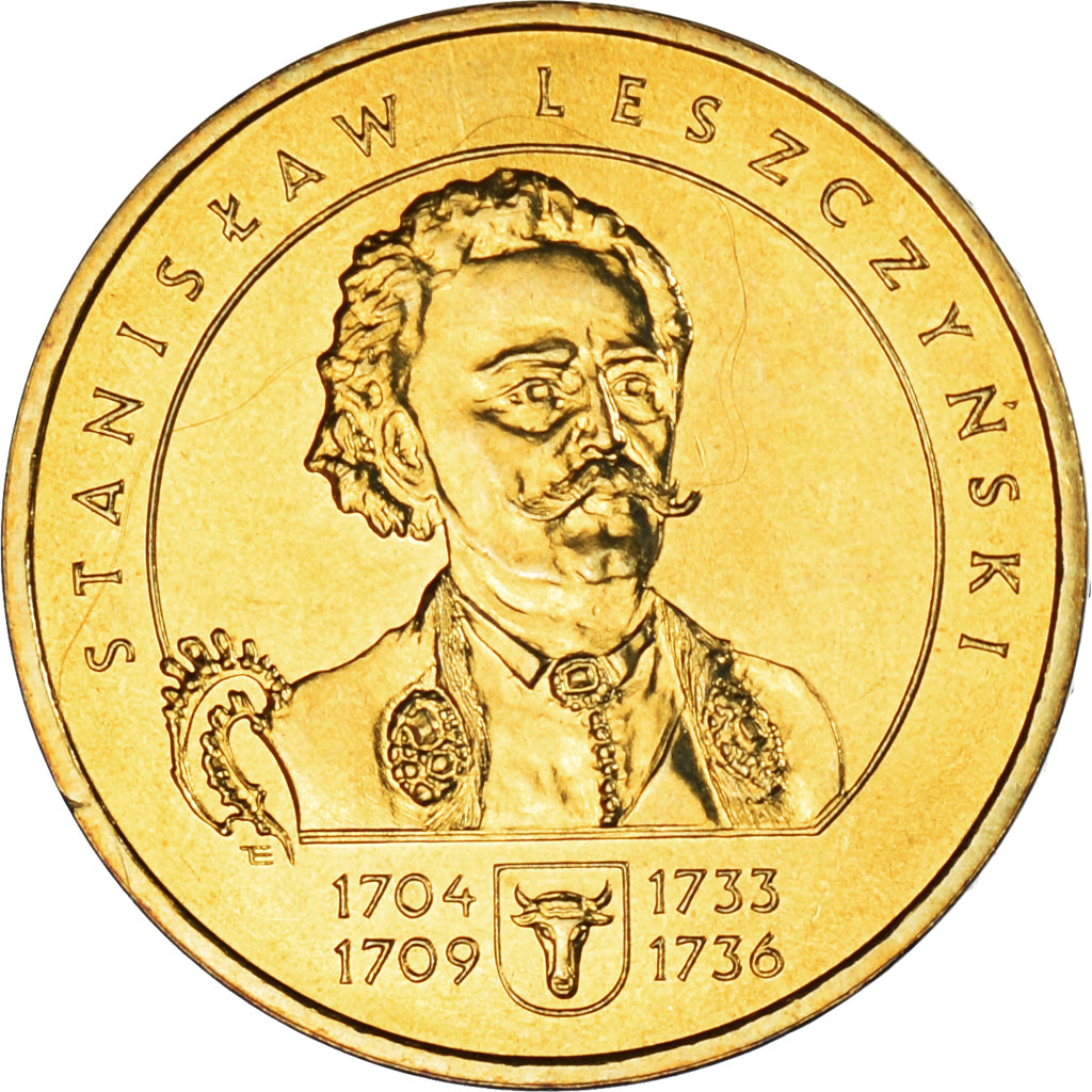 Moneda, Polonia, 2 Zlote, 2003, Warsaw, SC, Latón, KM:473