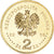 Moneta, Polonia, 2 Zlote, 2008, Warsaw, Zbigniew Herbert, SPL, Ottone, KM:634