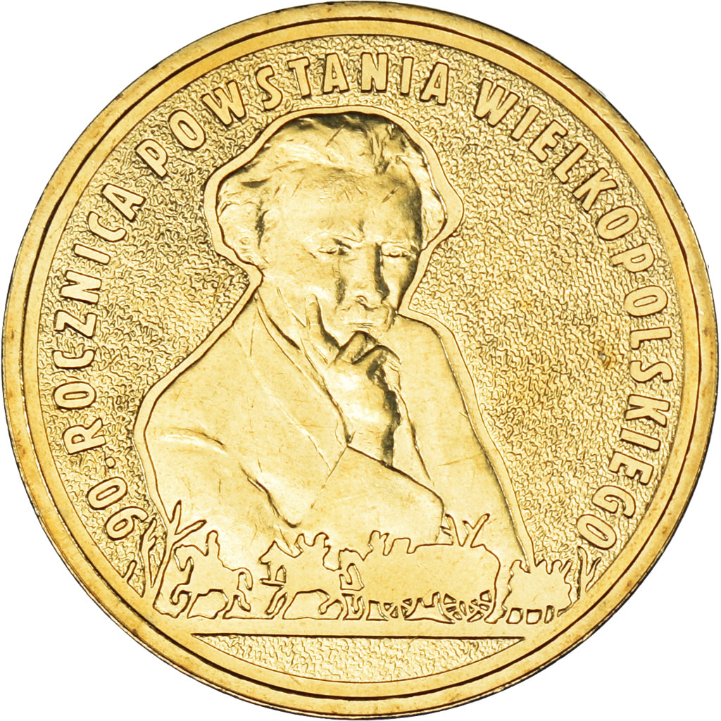 Coin, Poland, 2 Zlote, 2008, Warsaw, 90th anniversary Regaining  Independence