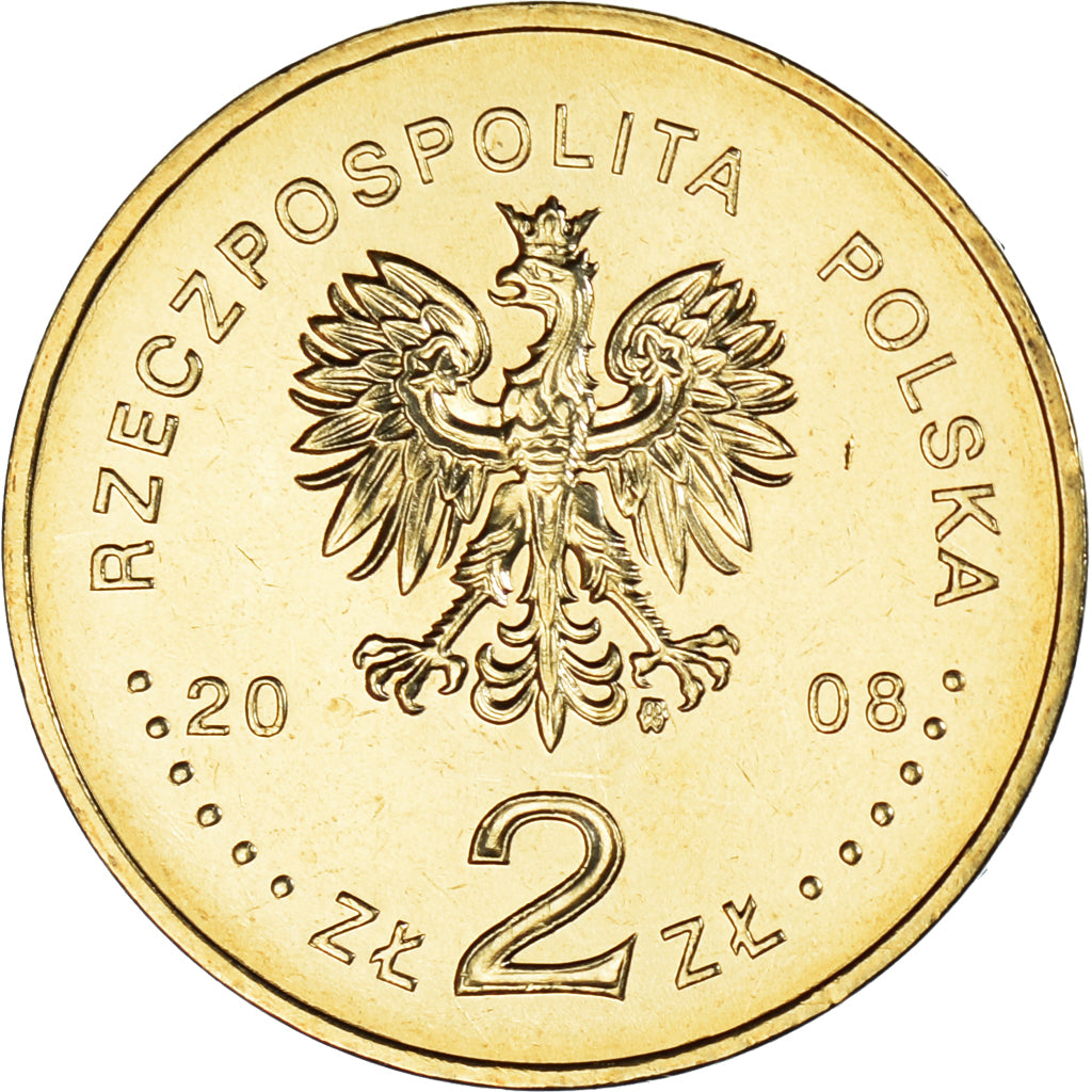 Coin, Poland, 2 Zlote, 2008, Warsaw, 90th anniversary Regaining  Independence