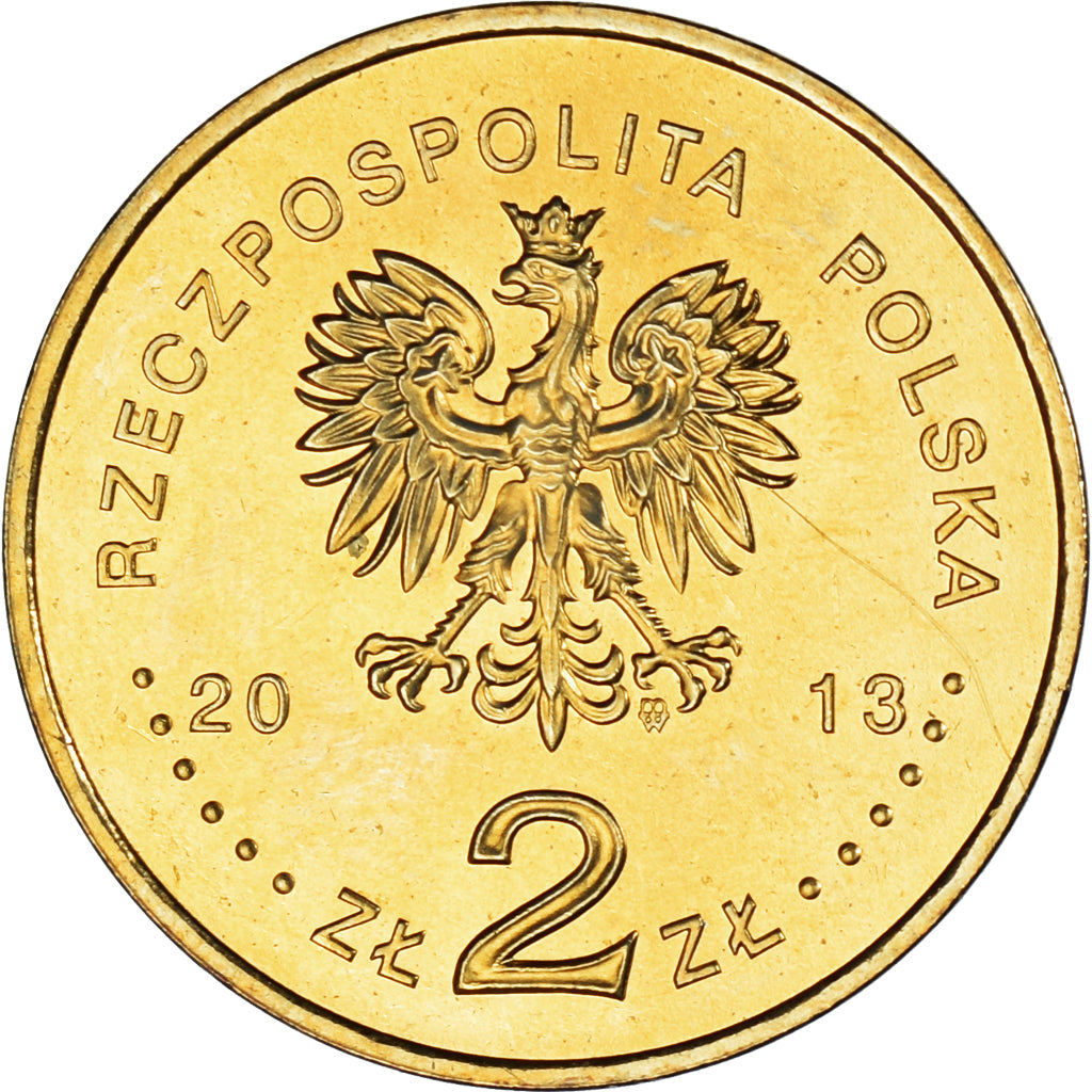 Münze, Polen, 2 Zlotych, 2013, Warsaw, Navire Warszawa, UNZ