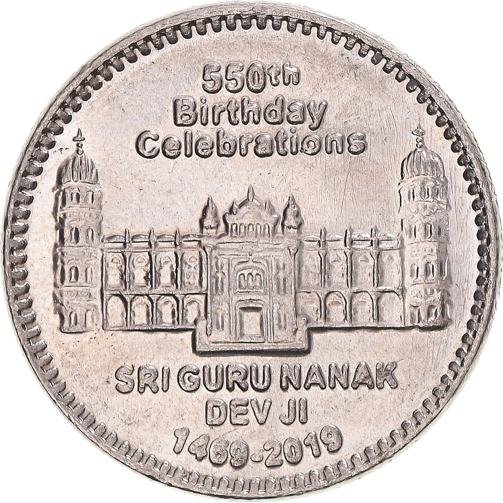 Coin, Pakistan, 550 Roupies, 2019, 550th Birthday Celebrations of Guru Nanak Dev