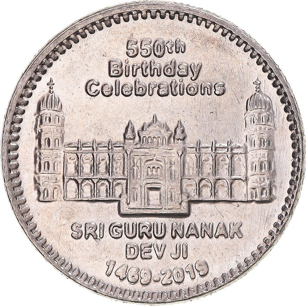 Coin, Pakistan, 550 Roupies, 2019, 550th Birthday Celebrations of Guru Nanak Dev