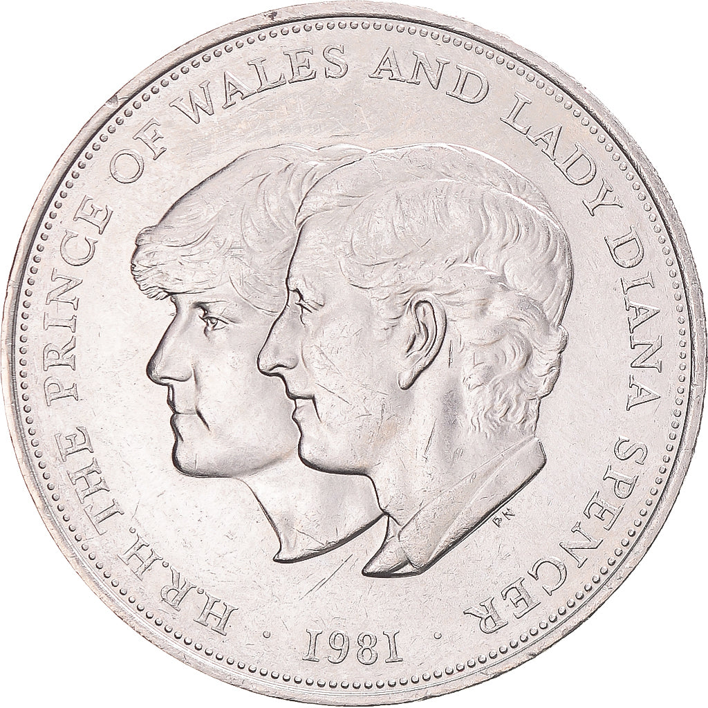 Munten, Groot Bretagne, Elizabeth II, 25 New Pence, 1981, ZF+, Cupro-nikkel