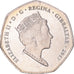 Moneta, Gibraltar, 50 Pence, 2017, Pobjoy Mint, 1967 Referendum Anniversary