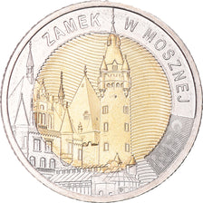 Munten, Polen, 5 Zlotych, 2022, Moszna Castle, UNC-, Bi-Metallic
