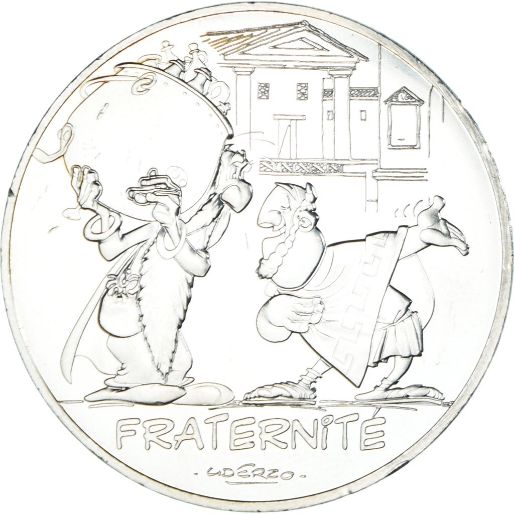 Francja, Monnaie de Paris, 10 Euro, Astérix Fraternité (Jeux Olympiques)