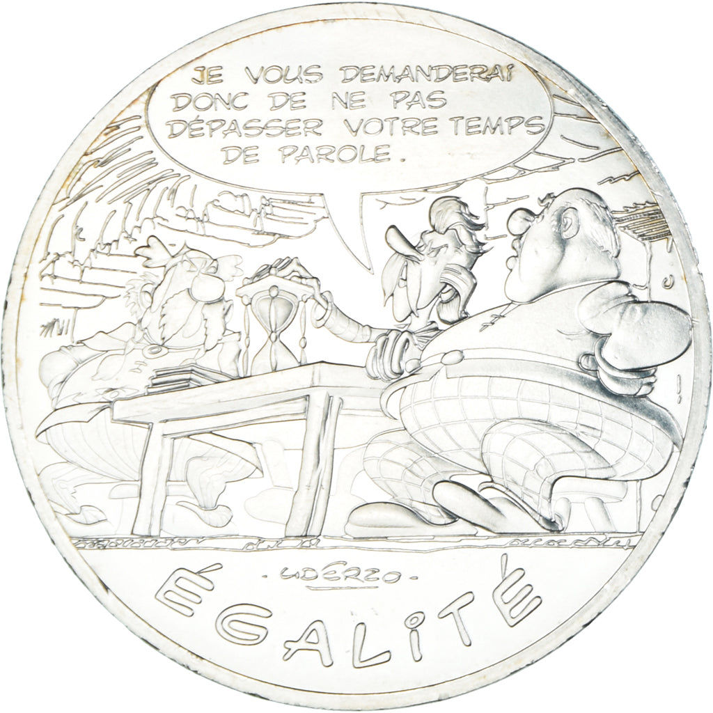 France, Monnaie de Paris, 10 Euro, Astérix Égalité (Le cadeau de César)