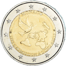 Monaco, 2 Euro, Admission à l'ONU, 2013, SPL, Bi-metallico