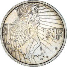 France, 15 Euro, Semeuse, 2008, AU(50-53), Silver, Gadoury:EU288, KM:1535