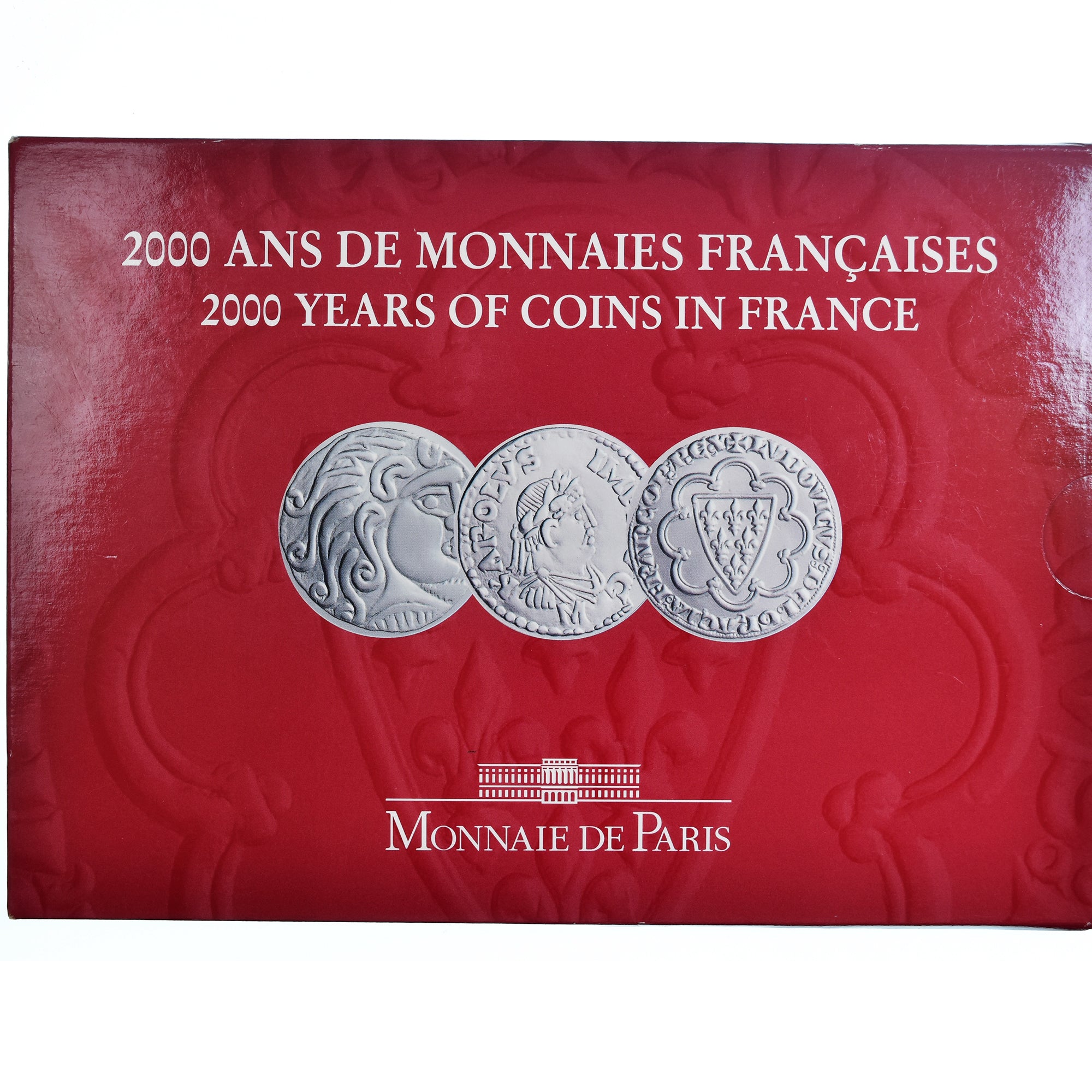 Francia, Coffret 3x 5 Francs, 2000 Ans de Monnaies Françaises (1/3), 2000