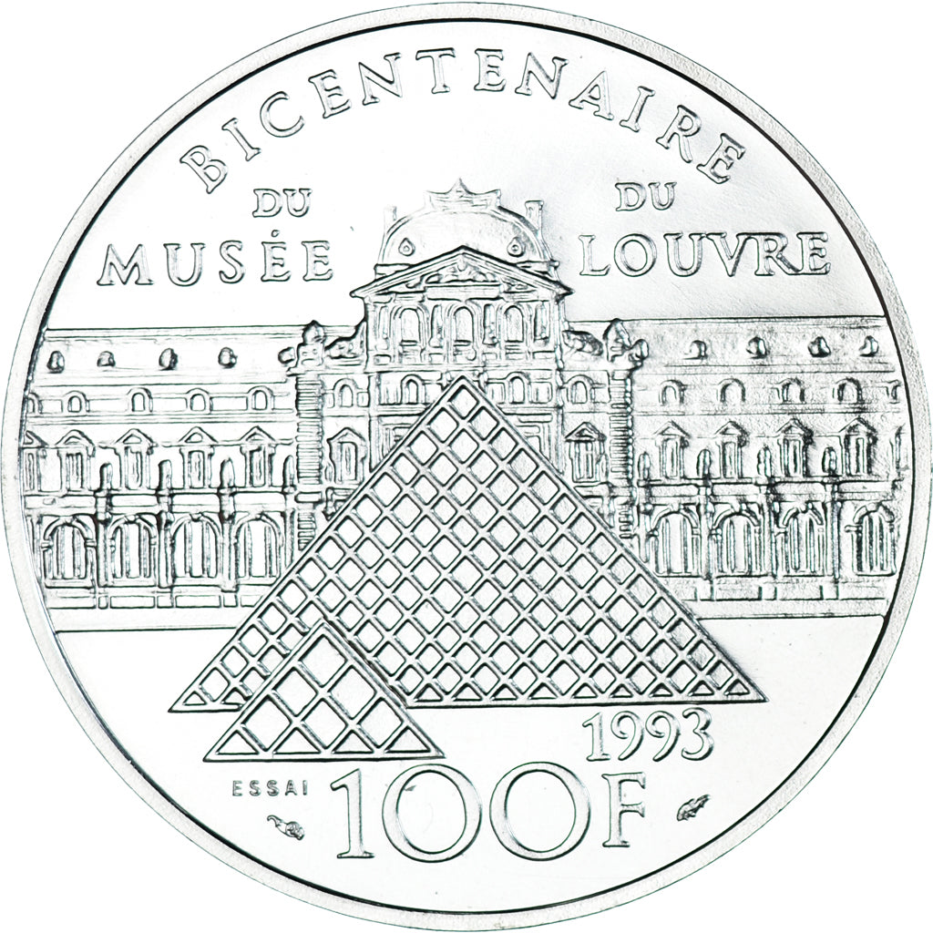 Moneta, Francja, Liberté guidant le peuple, Bicentenaire du Musée du Louvre