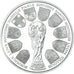Munten, Frankrijk, Coupe du Monde 1998, 10 Francs, 1998, Paris, BE, FDC, Zilver