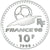 Moneda, Francia, Coupe du Monde 1998, 10 Francs, 1998, Paris, BE, FDC, Plata