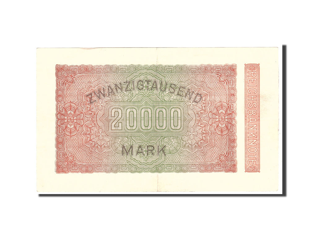 Banknote, Germany, 20,000 Mark, 1923, 1923-02-20, KM:85e, AU(55-58)