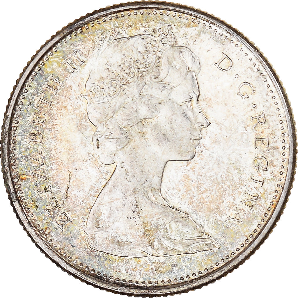 Moneta, Canada, Elizabeth II, 25 Cents, 1967, Royal Canadian Mint, Ottawa, MB+