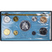 Coin, France, Coffret 1 c. à 50 frs., 1978, Monnaie de Paris, MS(65-70)