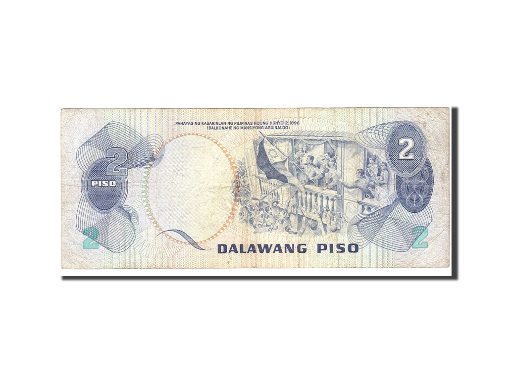 Banknote, Philippines, 2 Piso, 1974, Undated, KM:159a, VF(20-25)