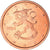 Coin, Finland, 2 Euro Cent, 2003, Vantaa, MS(63), Copper Plated Steel, KM:99