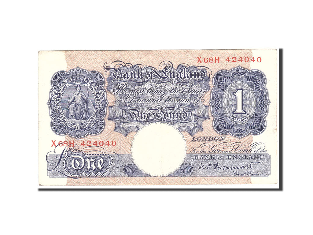 Geldschein, Großbritannien, 1 Pound, 1948, Undated, KM:369a, SS