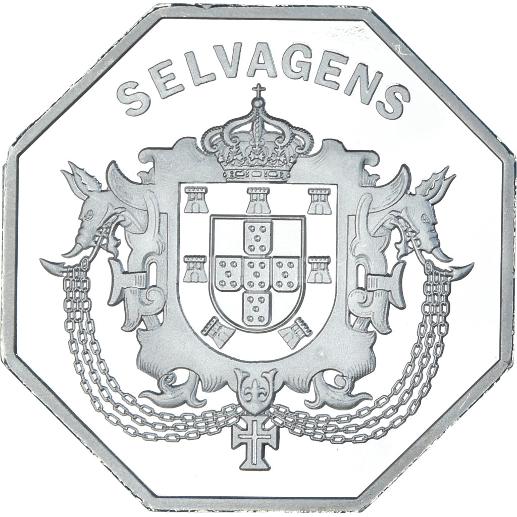 Monnaie, Madère, 200 Escudos, 2022, Selvagens islands.BE, FDC, Silver plated