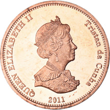 Moneta, NIGHTINGALE ISLAND, Penny, 2011, Île de Nightingale, SPL, Cuivre