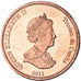 Coin, NIGHTINGALE ISLAND, 1/2 Penny, 2011, Île de Nightingale, MS(63), Cuivre