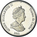 Coin, NIGHTINGALE ISLAND, 5 Pence, 2011, 4th portrait; Nightingale Island