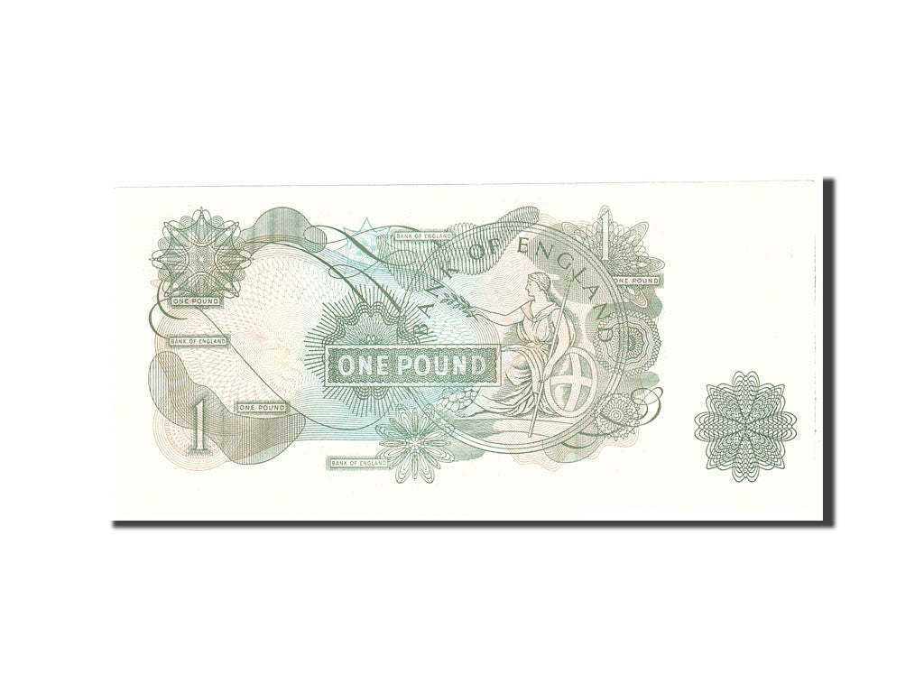 Billet, Grande-Bretagne, 1 Pound, 1970, Undated, KM:374g, NEUF