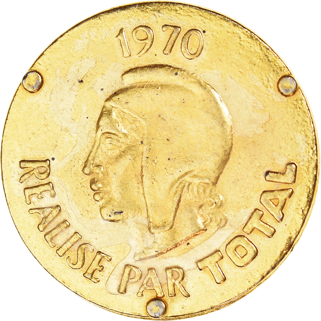 France, Token, Collection Total, Aristide Briand, Politics, 1970, AU(50-53)