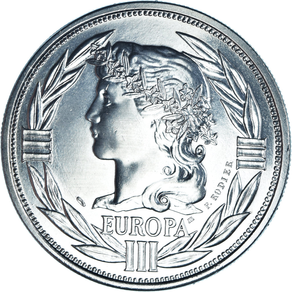 Frankreich, Medaille, Ecu Europa, Marianne, Politics, 1993, Rodier, STGL