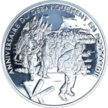 France, Medal, Anniversaire du Débarquement de Normandie, WAR, BE, MS(65-70)