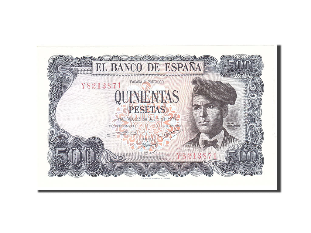 Billete, 500 Pesetas, 1971, España, KM:153a, 1971-07-23, SC