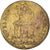 France, Token, Statue de Louis XV à Bordeaux, History, 1743, VF(20-25), Brass