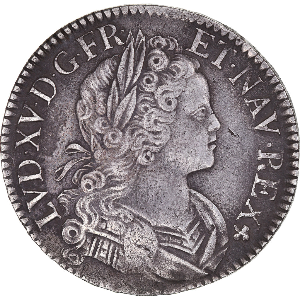 Monnaie, France, Louis XV, Écu de France-Navarre, Ecu, 1718, Paris, TTB